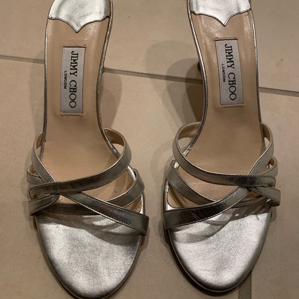 Jimmy Choo Shoes Silver
